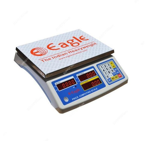 Eagle Price Computing Weighing Scale, EPC113-Rear, 15 Kg