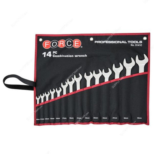 Force Combination Wrench Set, 5141C, 14 Pcs/Set