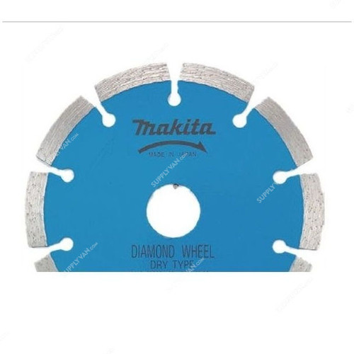 Makita Segmented Diamond Blade, A-02808, Dry, 125MM, Blue