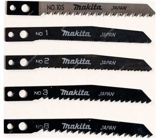 Makita Jigsaw Blade Set, A-86882, 5PCS