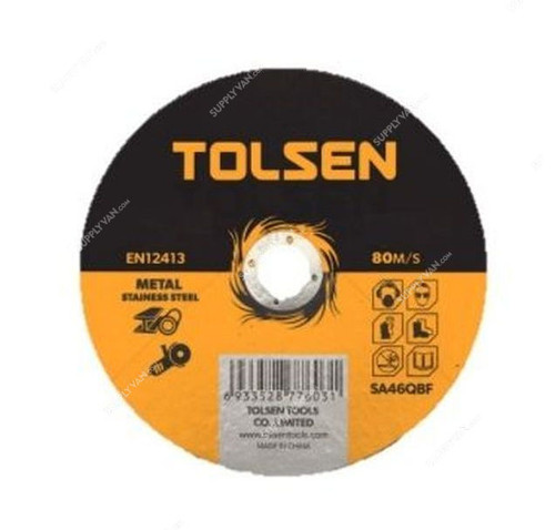 Tolsen Cut-Off Wheel, 76143, 125x3.0x22MM