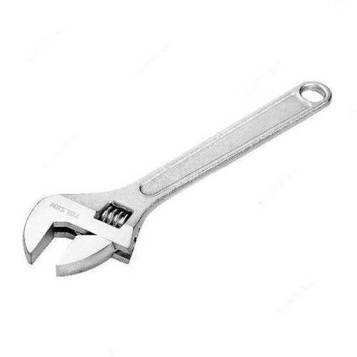 Tolsen Adjustable Wrench, 15001, 19MM Jaw Capacity, 150MM Length