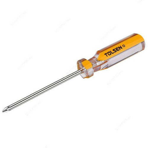 Tolsen Pozidriv Screwdriver, 20026, PZ1 Tip Size x 100MM Blade Length