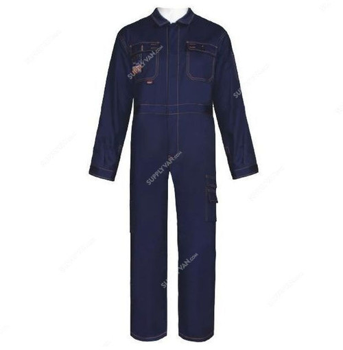 Taha Safety Coverall, Navy Blue, 3XL