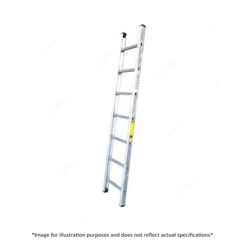 Emc Straight Ladder, EHSL-11, Aluminum, 1 Side, 11 Steps, 3 Mtrs, 113.39 Kgs