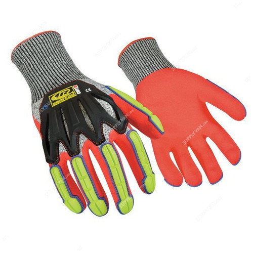 Ringers Gloves Safety Gloves, 065, 8, Multicolor
