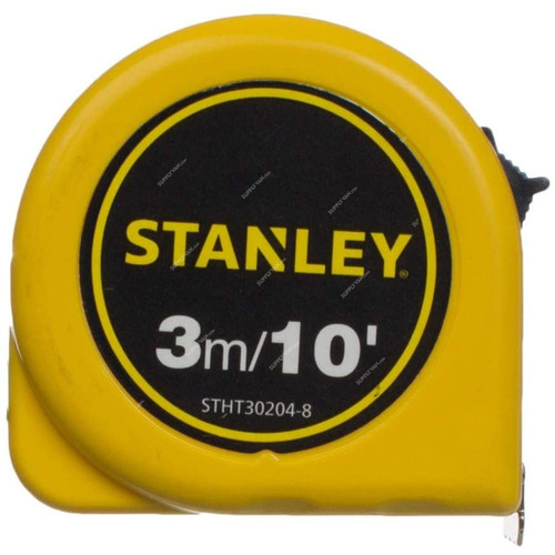 Stanley Measuring Tape, STHT30204-8, 3 Mtrs