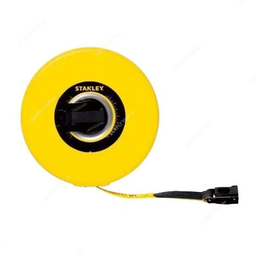 Stanley Fiberglass Measuring Tape, STHT34260-8, 15 Mtrs