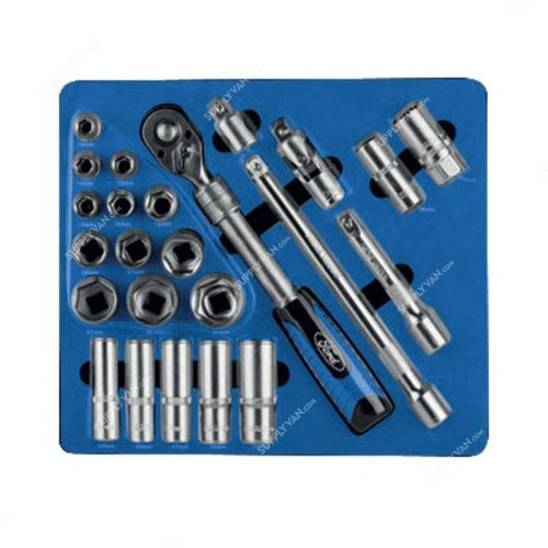 Ford Socket Set, FMT-026, 24PCS