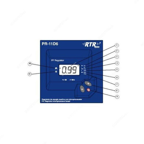 RTR Power Factor Regulator, PR11-D12
