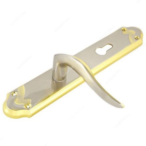 Robustline Lever Handle With Lock, Multi color, Zinc