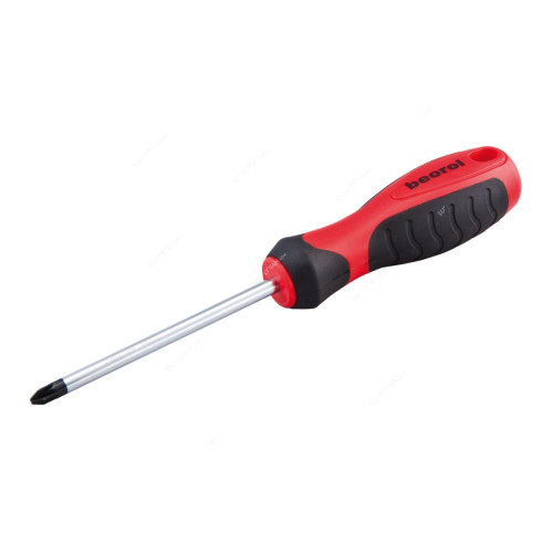 Beorol Screwdriver, OPZ2X100, Pozidrive, PZ2 Tip Size x 100MM Length