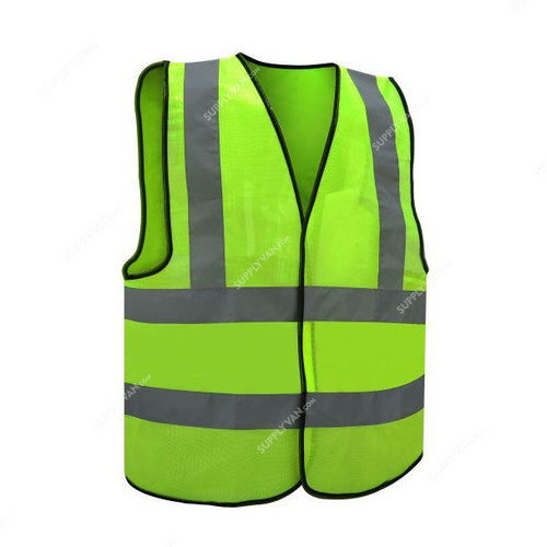 Empiral Safety Vest, E108093207, Glitz, Green, 4XL
