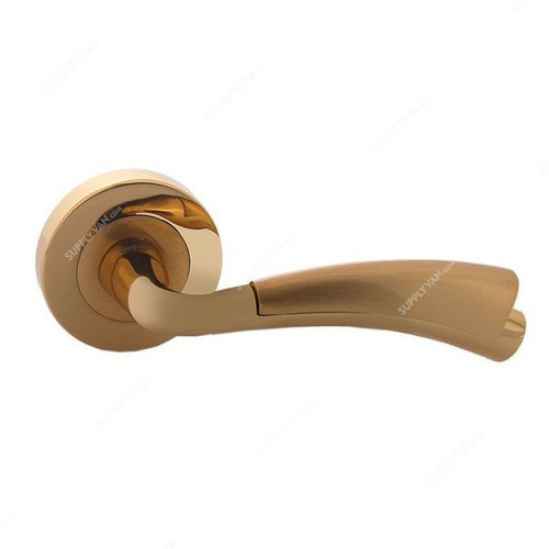 Doganlar Door Handle, Vektor, Brass, Gold Plated