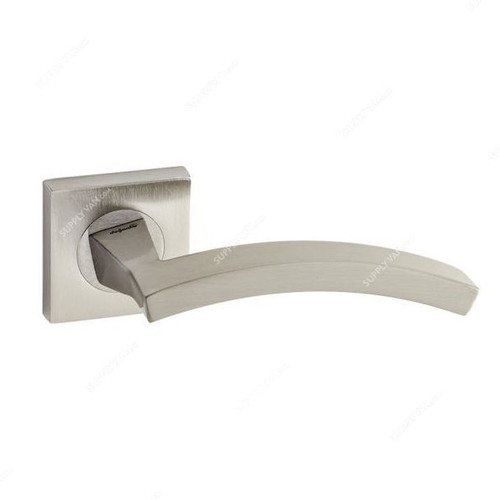 Doganlar Door Handle, Robot, Zinc, Satin Nickel