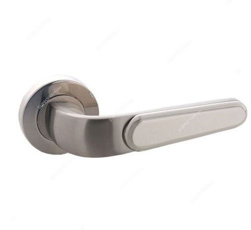 Doganlar Door Handle, Gama, Zinc, Satin Nickel