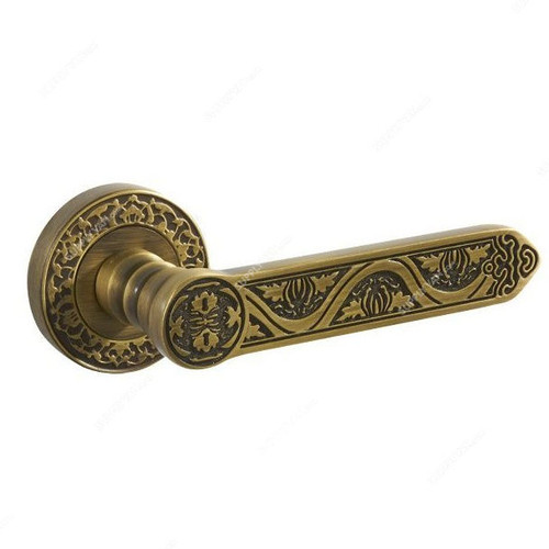 Doganlar Door Handle, Barok, Zinc, Bronze