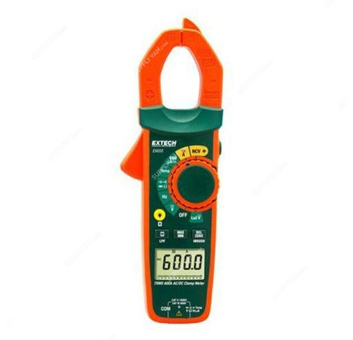 Extech True RMS Clamp Meter, EX655, -40 to 1000 Deg.C