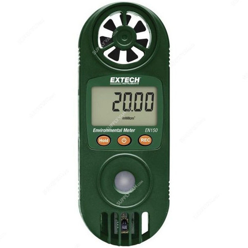 Extech Anemometer, EN150, 80 to 3937 FPM