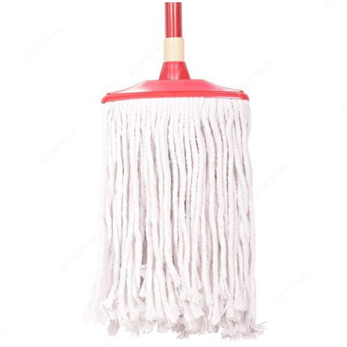 Moonlight Cotton Mop With Handle, 53178, Red