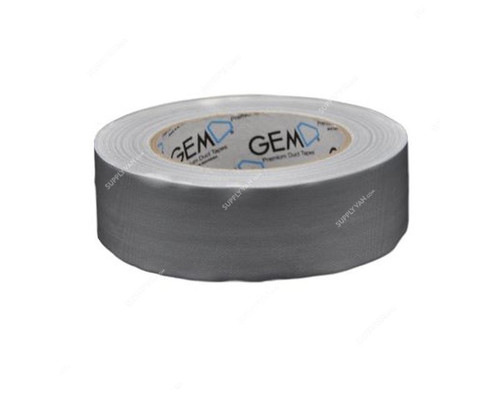 Gem Cloth Tape, GM-CT152580-SR, 25 Mtrs, Silver