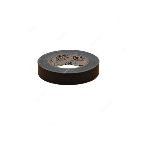 Gem Cloth Tape, GM-CT102580-BK, 25 Mtrs, Black