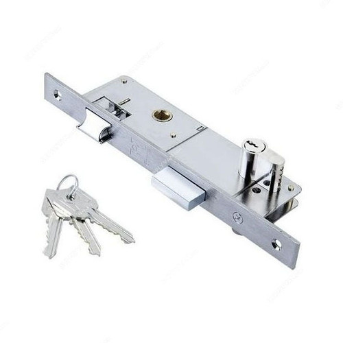 Domus Door Lock Body With Cylinder, 20MM