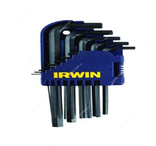 Irwin Hex Key Set, T10755, 1.5-10MM, 10PCS