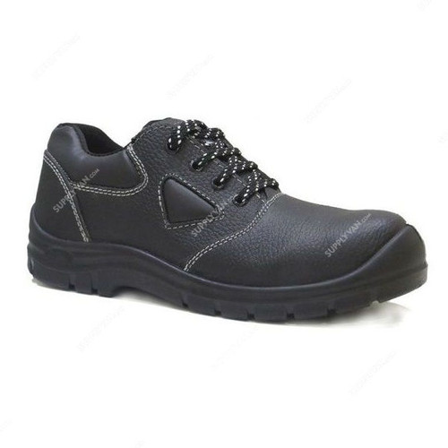 Vaultex Steel Toe Safety Shoes, EJV, Size39, Black, Low Ankle
