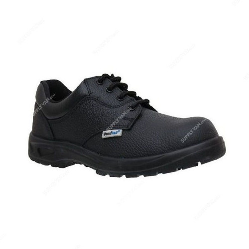 Vaultex Steel Toe Safety Shoes, LIT, Size41, Black, Low Ankle