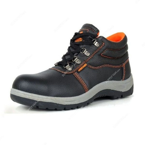 Armstrong Steel Toe Safety Shoes, RKP, Size45, Black, High Ankle
