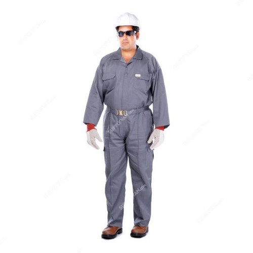 Vaultex Coverall, 1GRV, 190GSM, 3XL, Grey