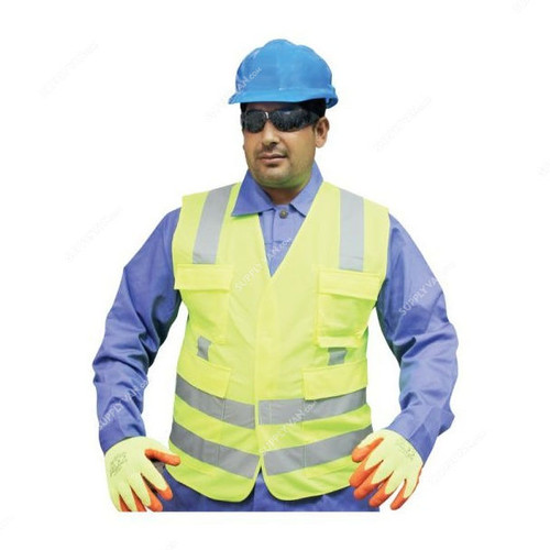 Vaultex Reflective Vest, CKT, 150GSM, S, Yellow