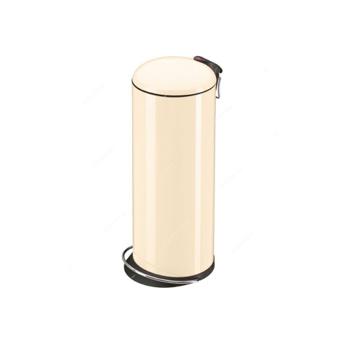 Hailo Pedal Waste Bin, HLO-0523-819, TopDesign L, 24 Litres, Vanilla