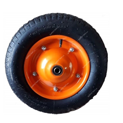 Apex Japanese Wheelbarrow Tire, 13 x 3 Inch, Airwheel Rubber