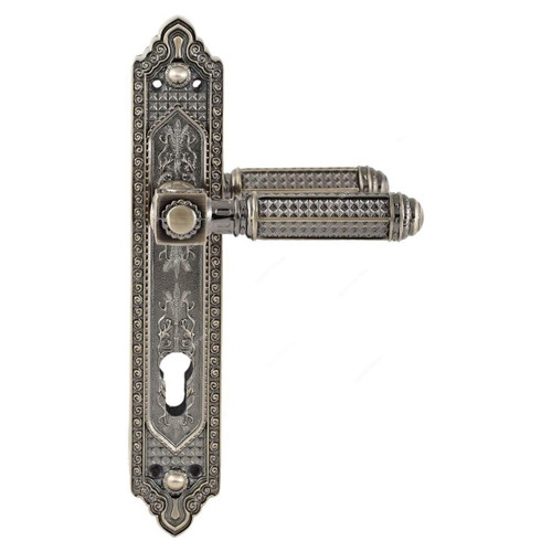 ACS Door Handle, CC42-AA60-AB, Zinc, Antique Brass