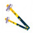 Uken Sledge Hammer, UH18002, High Grip, Carbon Steel, TPR/Fiber, 2lb Head