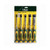 Uken Carpenter Chisel Set, U4551, CrV Steel, Ergonomic, TPR, 4PCS