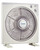 Sonashi Box Fan, SBF-7032, 12 Inch, 50W, White