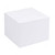 Fis Glued Paper Block, 9 x 9CM, White