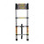 ZEJ Telescoping Extension Ladder, 5 Mtrs, 150 kg, Aluminium, Silver