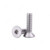 Extrusion Flat Head Bolt, Stainless Steel, M4 x 25MM, PK10