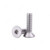 Extrusion Flat Head Bolt, Stainless Steel, M4 x 10MM, PK10