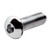 Extrusion Button Head Bolt, Stainless Steel, M6 x 12MM, PK50
