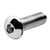 Extrusion Button Head Bolt, Stainless Steel, M5 x 8MM, PK50
