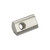 Extrusion Half Round T-Nut, 45 Series, Stainless Steel, M8, PK50