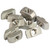 Extrusion T-Hammer Nut, 15 Series, Stainless Steel, M3, PK10