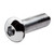 Extrusion Button Head Bolt, Stainless Steel, M8 x 45MM, PK50