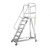 Topman Rolling Staircase, RSAL6, Aluminium, 5+1 Steps, 250 Kg Loading Capacity