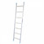 Topman Straight Ladder, STAL7, Aluminium, 7 Steps, 150 Kg Loading Capacity